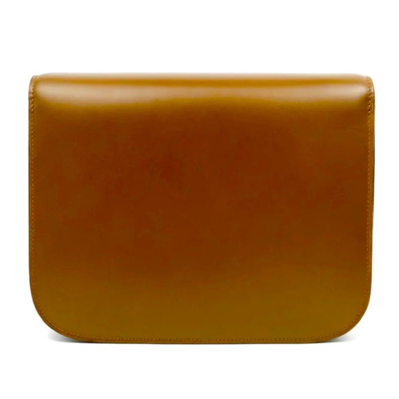 SOLD Celine Medium Classic Box Flap Brown/Camel Calfskin bag - Picture 5 of 12